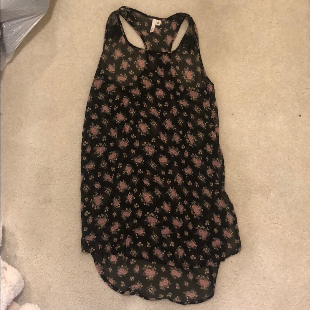 Frenchi Floral Tank Tunic